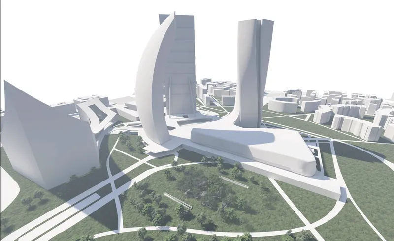 The design seamlessly connects with the CityLife masterplan, preserving green space while expanding underground use.