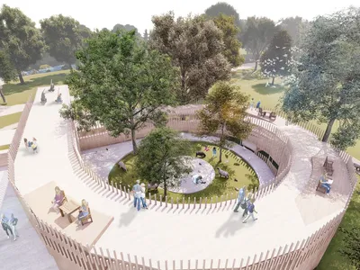 The Loop: A 150-Meter Ramp That Stitches Generations Together in a Treehouse for All