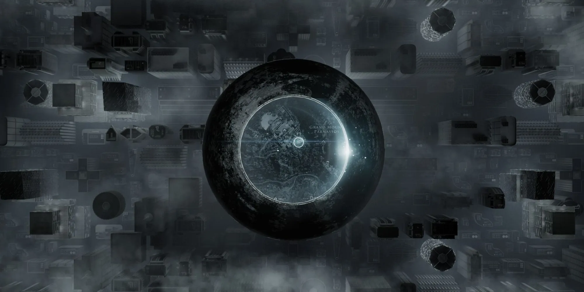 Black Hole: A Floating Megastructure for the Post-Physical Era
