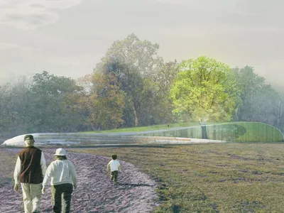 Back to Earth: A Senior Activity Center That Grows from the Landscape