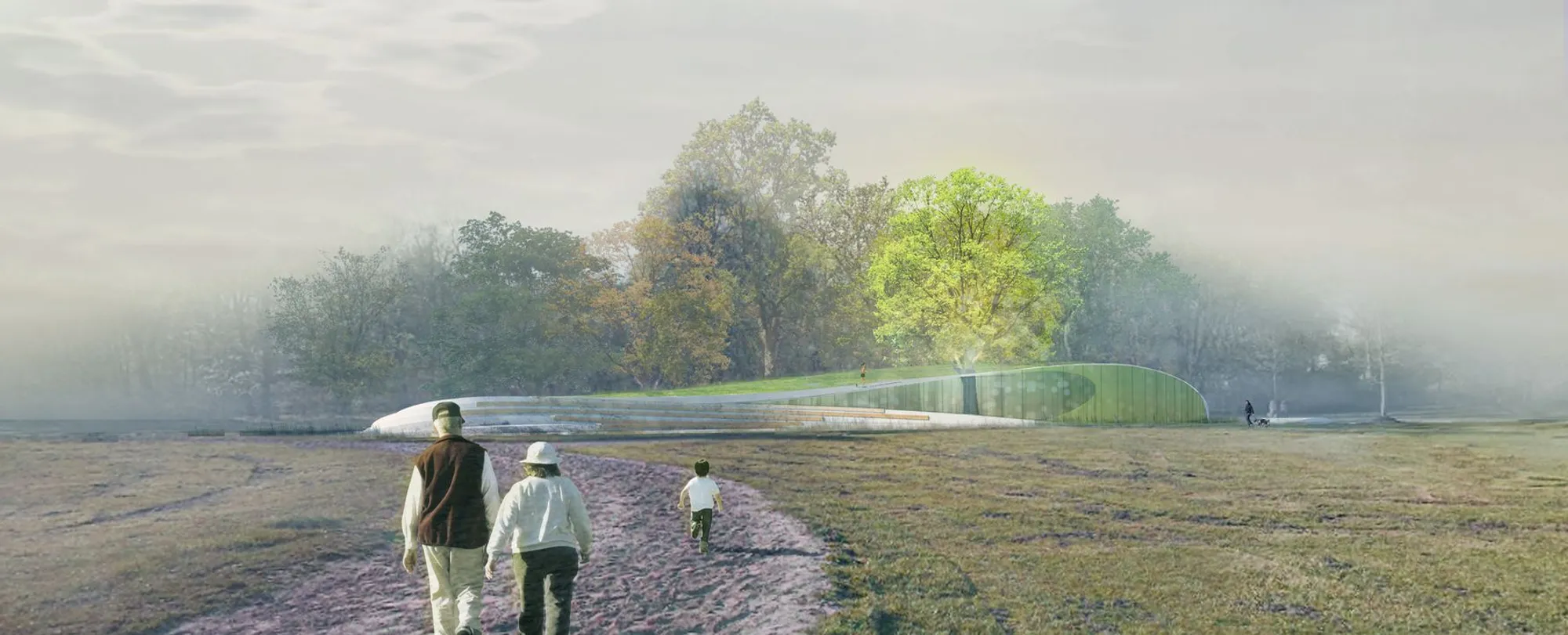 Back to Earth: A Senior Activity Center That Grows from the Landscape