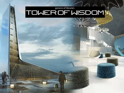 Tower of Wisdom: A Library That Ascends Through Modes of Knowledge