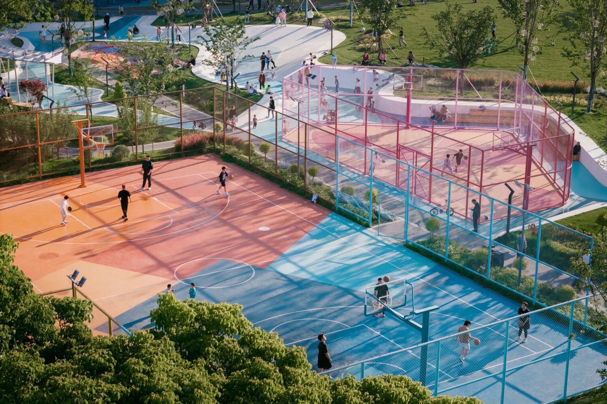 Huachiao Vibrant Sports Park: A Fusion of Culture, Sports, and Urban Landscape
