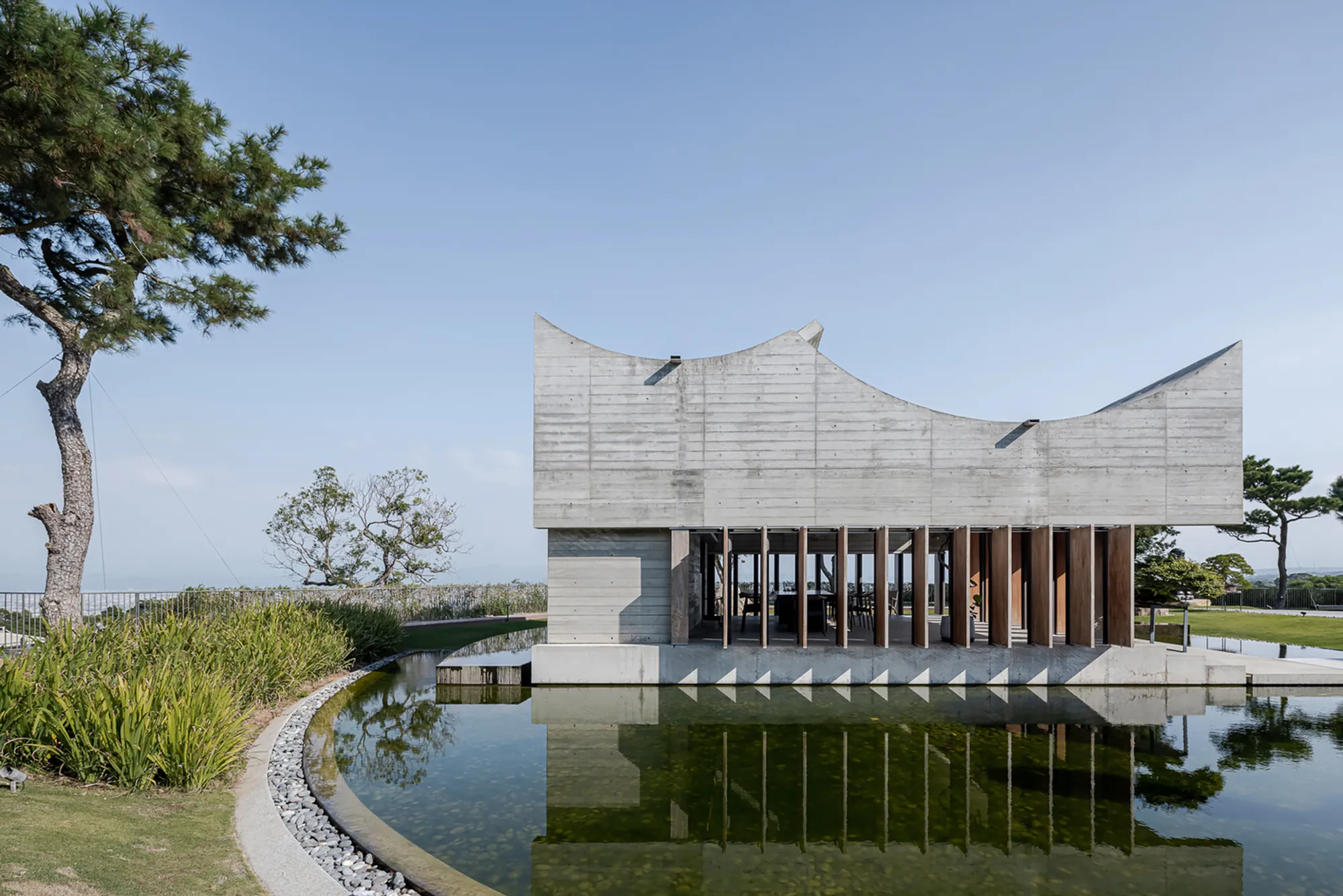 Watermoon Tea House by Behet Bondzio Lin Architekten