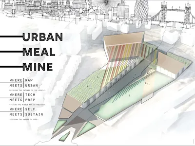 Urban Meal Mine: Layered Food Systems Embedded in London's Urban Fabric