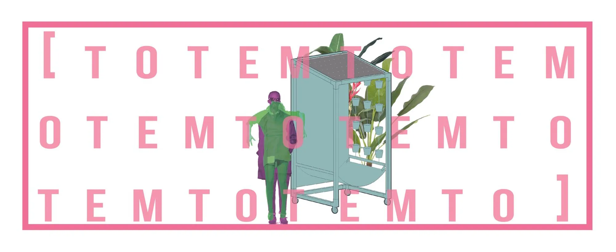 Totem: An Itinerant Aluminum Frame That Activates Forgotten Urban Voids