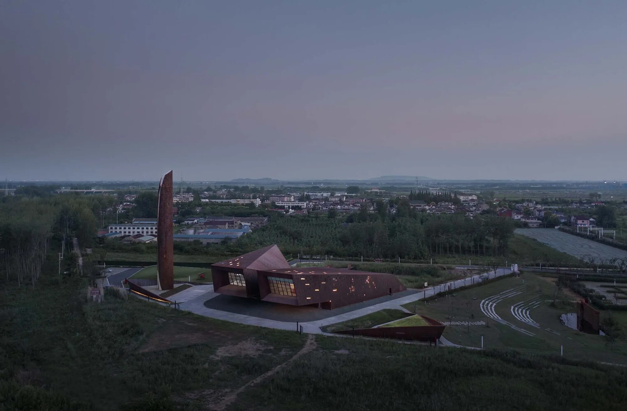 Yangtze River Crossing Campaign Memorial Park by ADINJU Atelier Zhouling