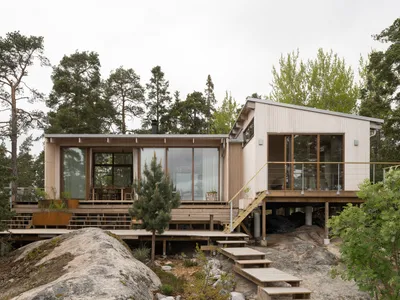 Nordic Cabin Architecture in the Stockholm Archipelago: Villa Vy by Studio Ida Tinning