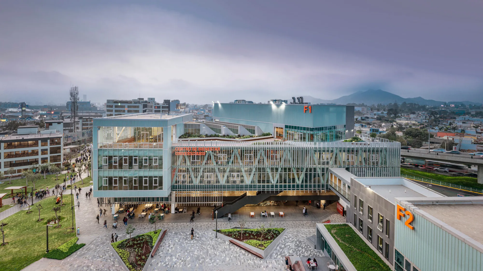 Universidad de Lima Recreation, Wellness, and Student Life Center by Sasaki