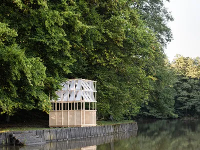 Tea House Pavilion by Grau Architects – A Minimalist Japanese-Inspired Retreat in Nature