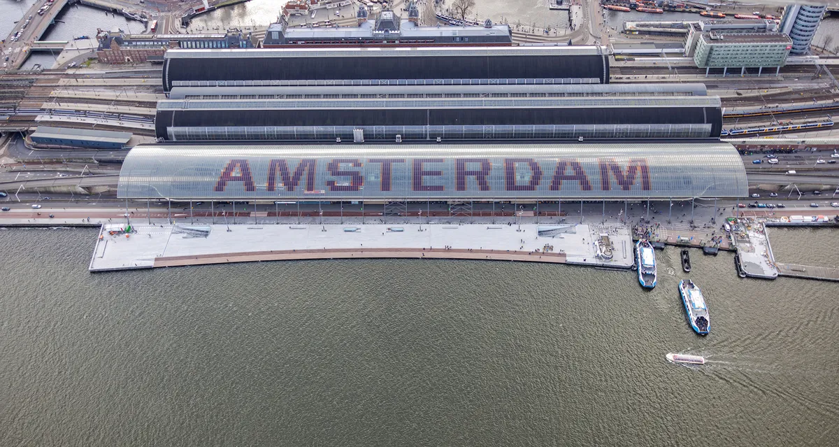IJboulevard Underwater Bike Parking by VenhoevenCS – A Landmark of Sustainable Urban Mobility in Amsterdam