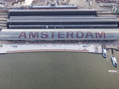IJboulevard Underwater Bike Parking by VenhoevenCS – A Landmark of Sustainable Urban Mobility in Amsterdam