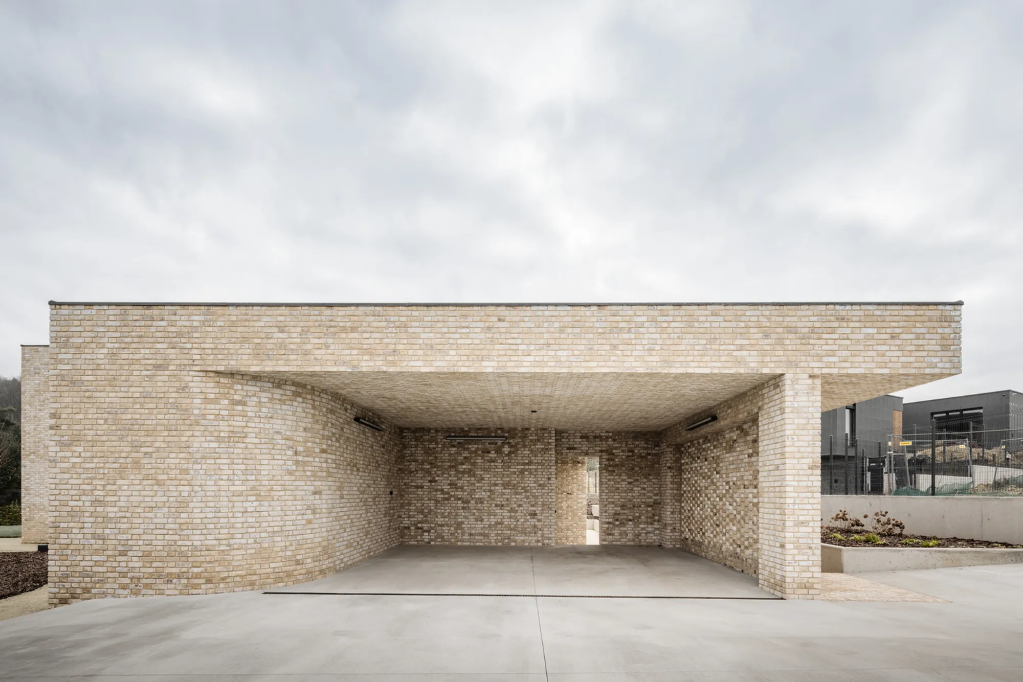 Brick House Záhorské Sady: Modern Family Living with Timeless Brick Architecture