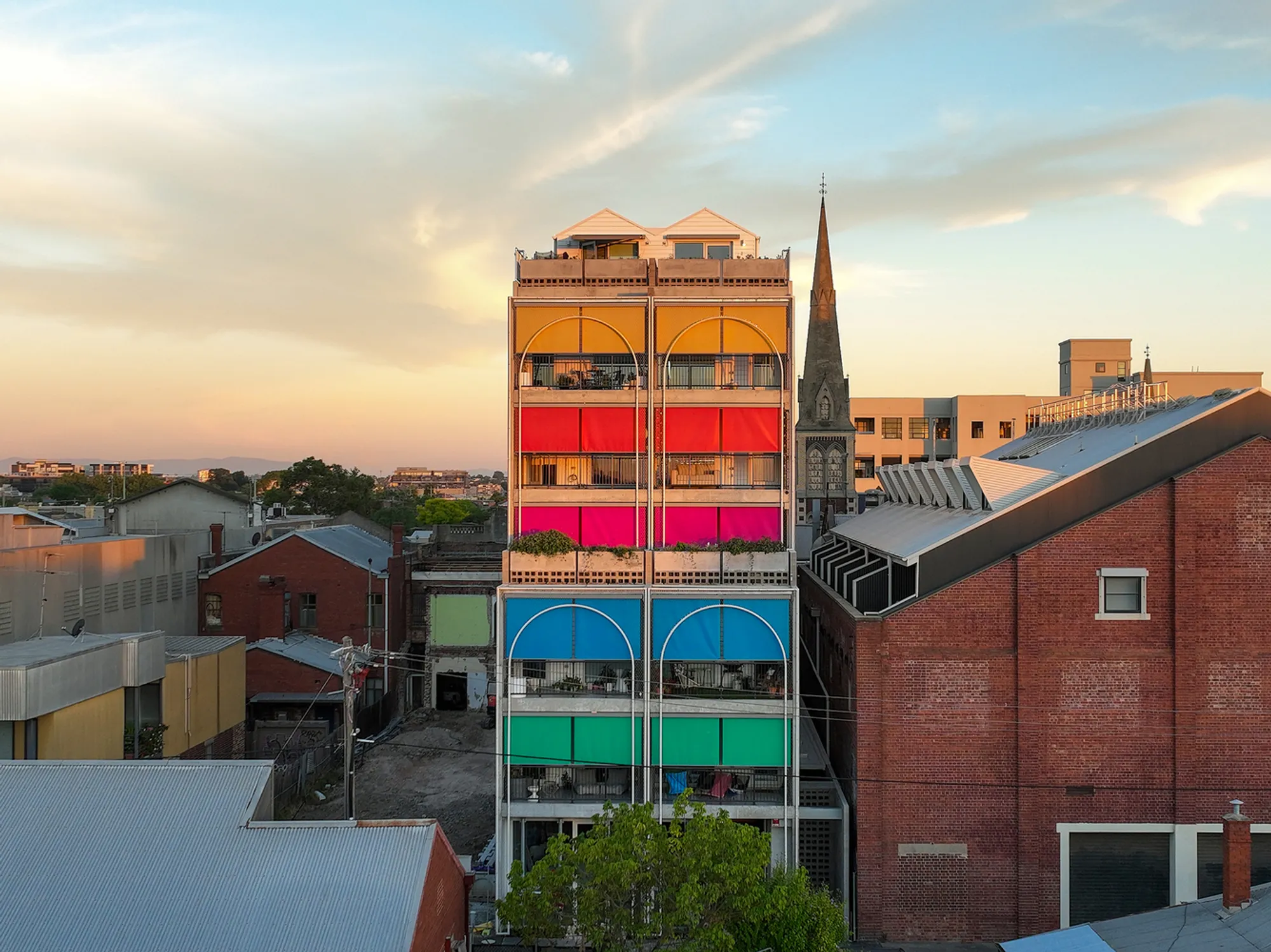 Terrace House by Austin Maynard Architects – Sustainable Community Living in Brunswick, Australia
