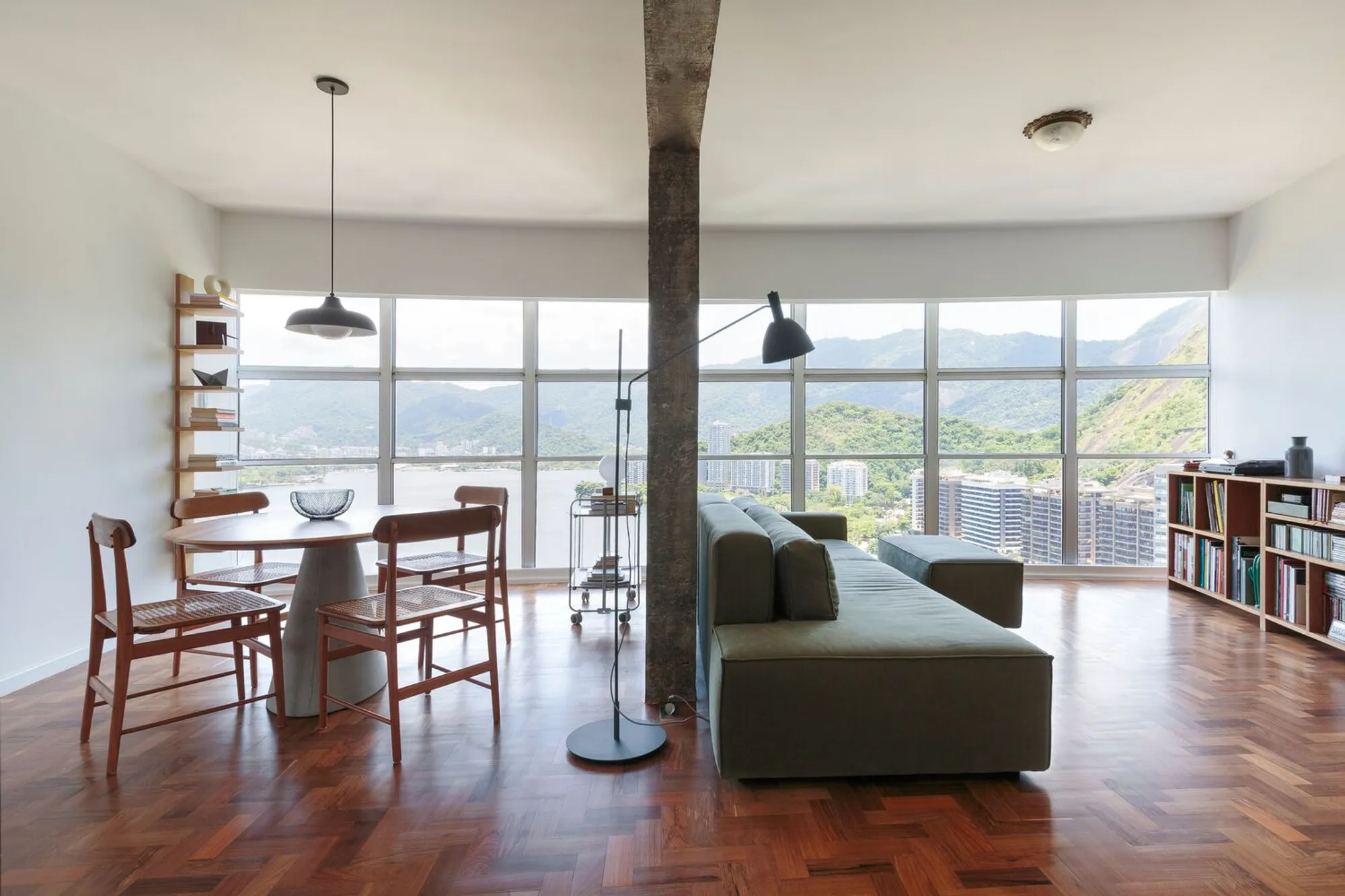 BE Apartment by MZNO — Renovation and Spatial Transformation in Lagoa, Brazil