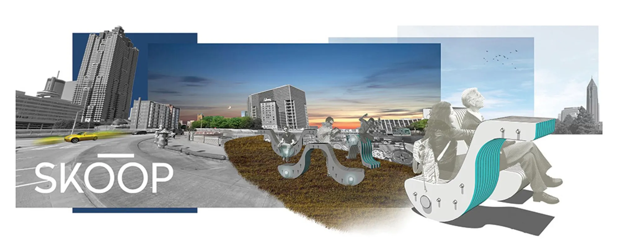 Skoop: Turning Construction Waste into Glowing Urban Furniture for Atlanta