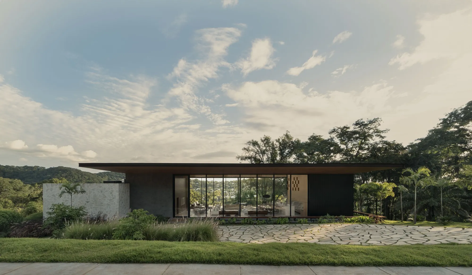 Assais House by Riccioppo Arquitetura: A Tropical Minimalist Retreat in Goiânia