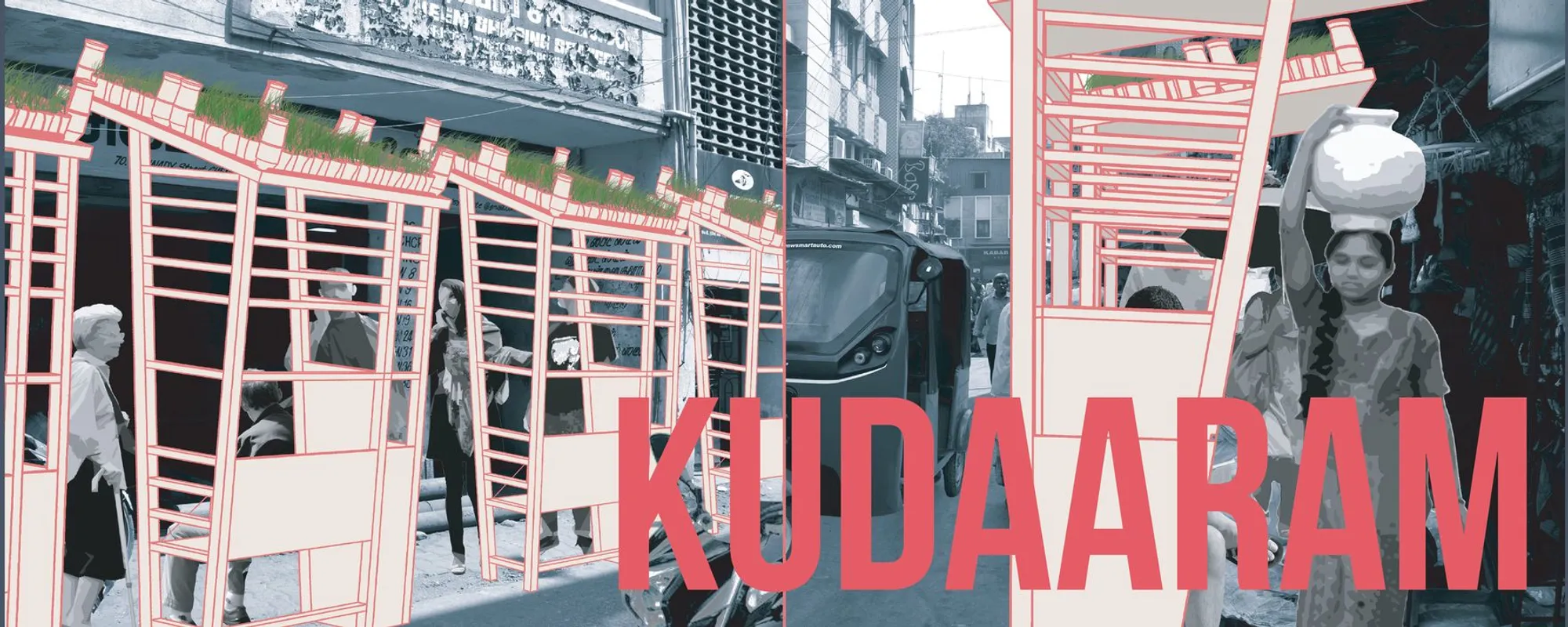 Kudaaram: A Modular Timber Pavilion Reclaiming Chennai's Congested Streets