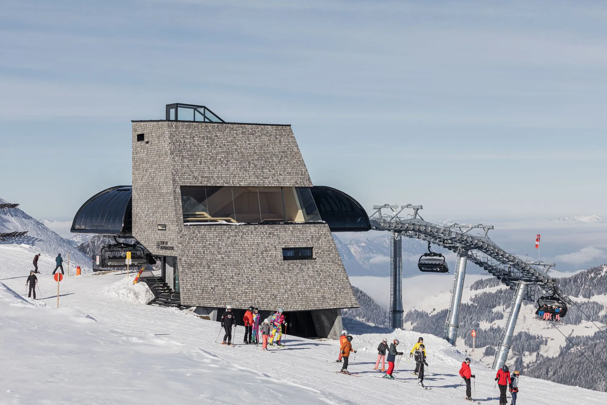 Top of Alpbachtal Viewing Tower by Snøhetta – A Landmark in the Tyrolean Alps