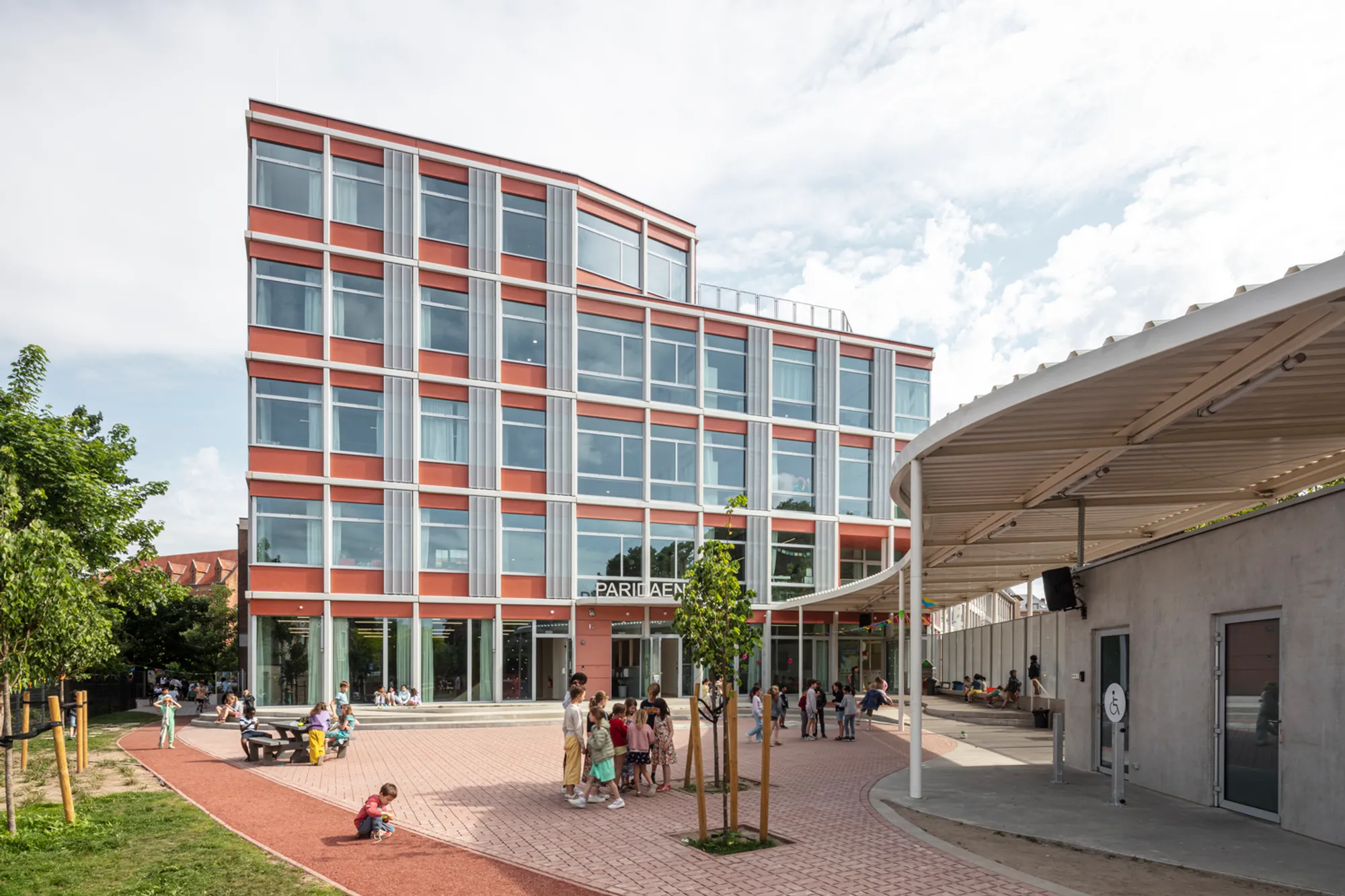 Extension of Paridaens School Campus Leuven by LAVA Architecten