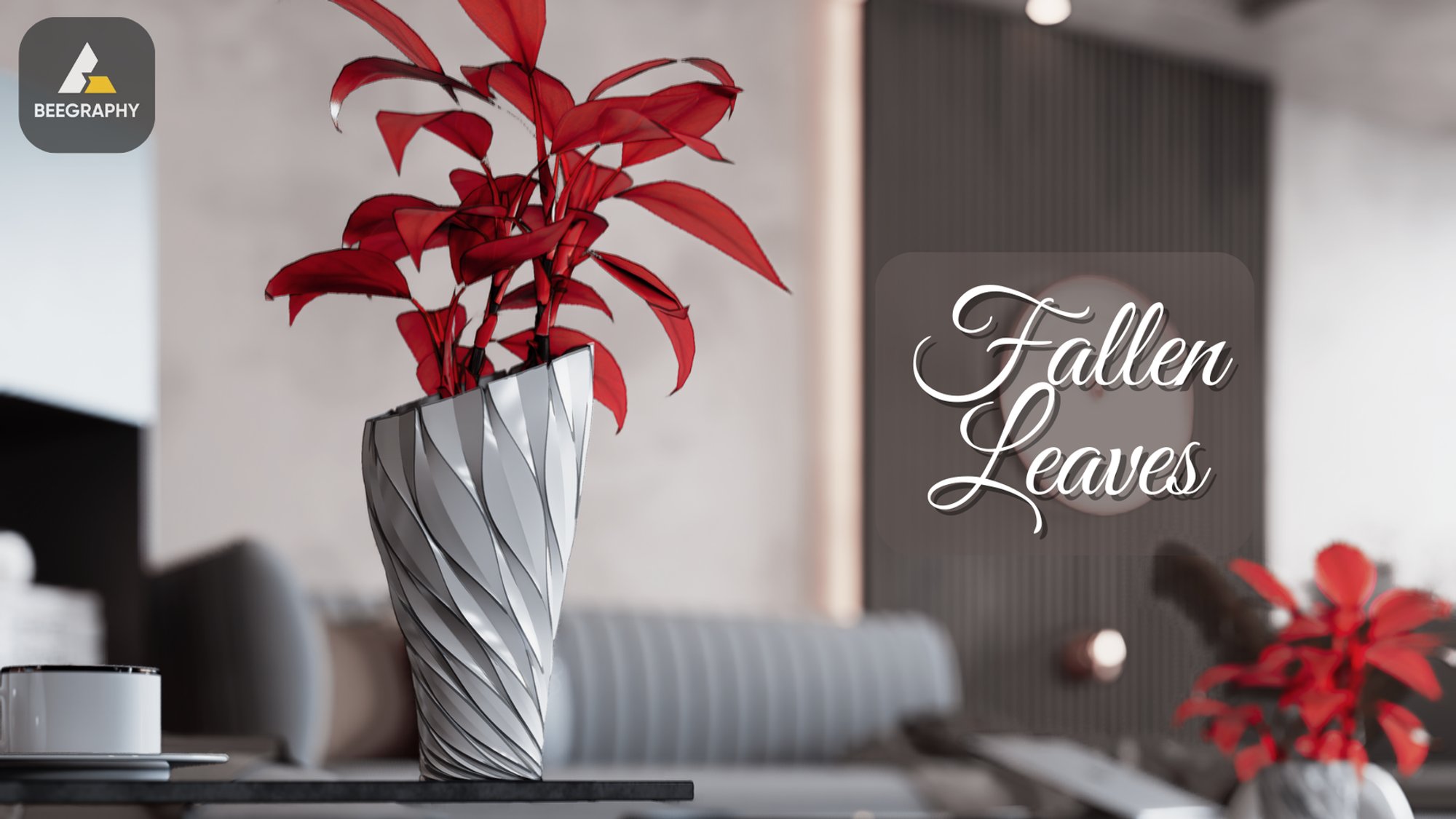 Fallen Leaves: Translating the Physics of a Leaf's Descent into Parametric Form