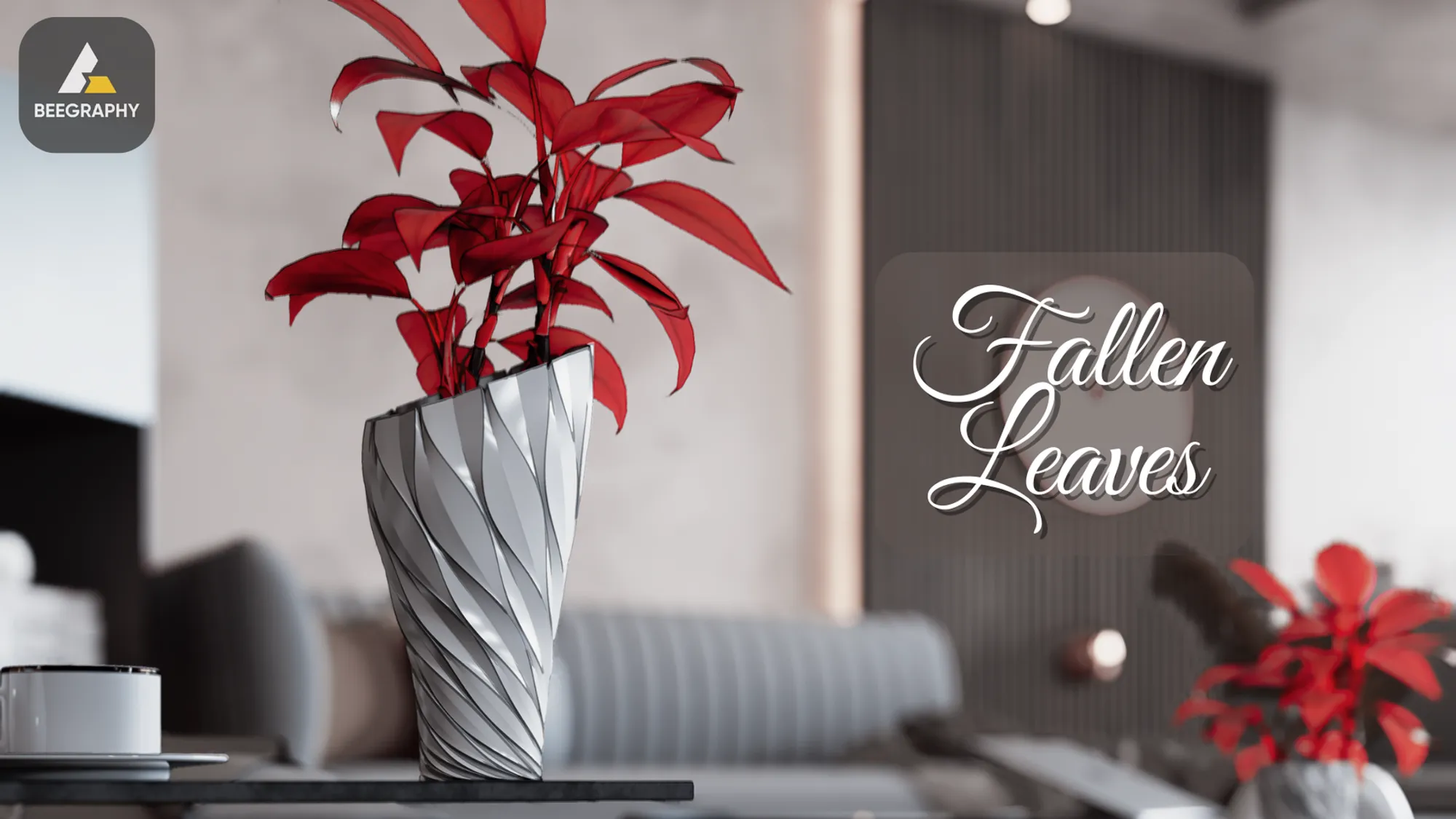 Fallen Leaves: Translating the Physics of a Leaf's Descent into Parametric Form
