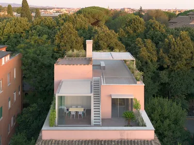 San Saba House Extension by adamo-faiden + Supervoid | Rome, Italy