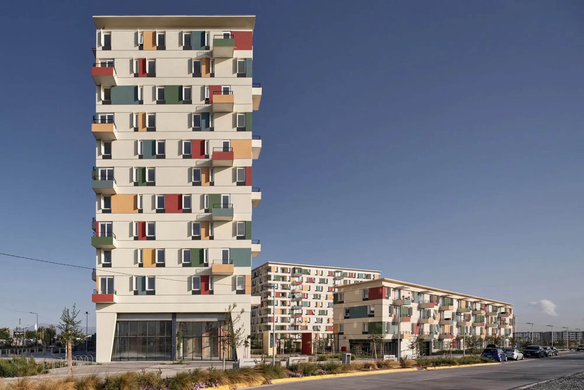 Lagoon View Residential Complex by Mobil Arquitectos + Álvaro Arancibia Arquitecto – High-Density Vertical Living with Community Focus