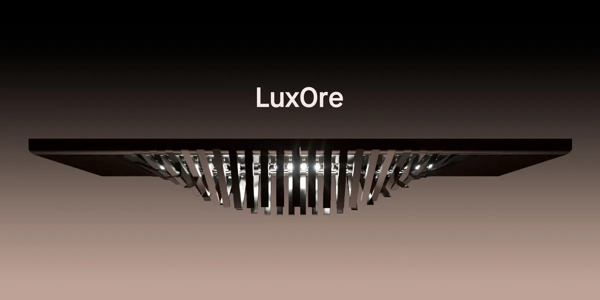 LuxOre: A Kinetic Lighting Fixture That Turns Ceilings into Architectural Canvases