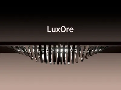 LuxOre: A Kinetic Lighting Fixture That Turns Ceilings into Architectural Canvases