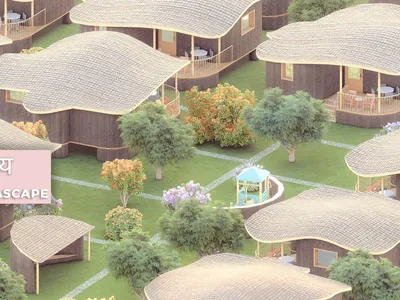 Mrittikascape: 3D-Printed Clay and Bamboo Housing for Flood-Prone Assam