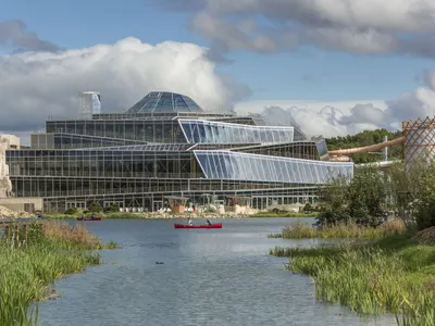 Water Park Aqualagon by Ferrier Marchetti Studio: An Iconic Fusion of Architecture, Water, and Landscape