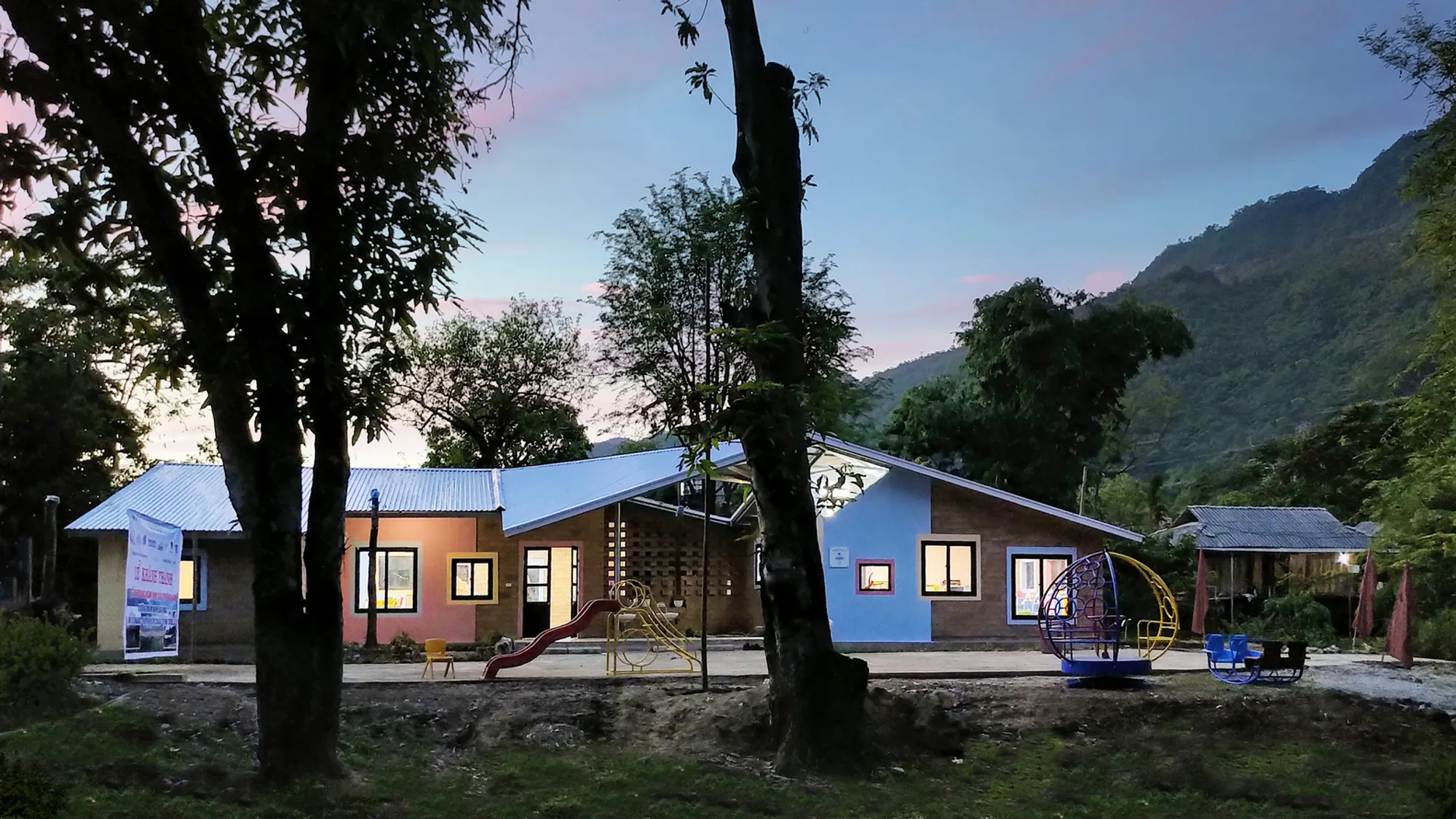 Chieng Ban Kindergarten by 1+1>2 Architects: A Sustainable Haven for Early Learning in Sơn La, Vietnam