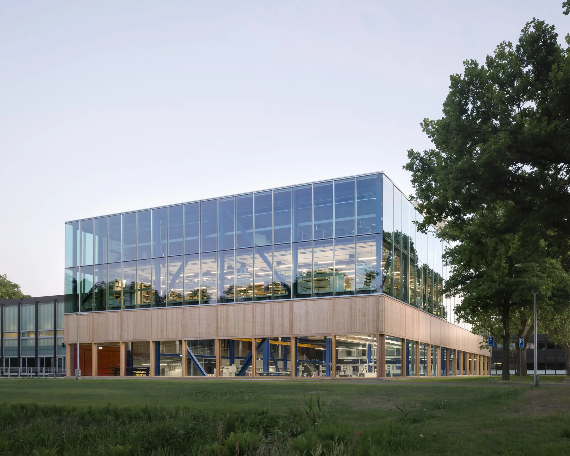 CUBE Workshop Building by Civic Architects — A Dynamic Hub for Innovation and Engineering