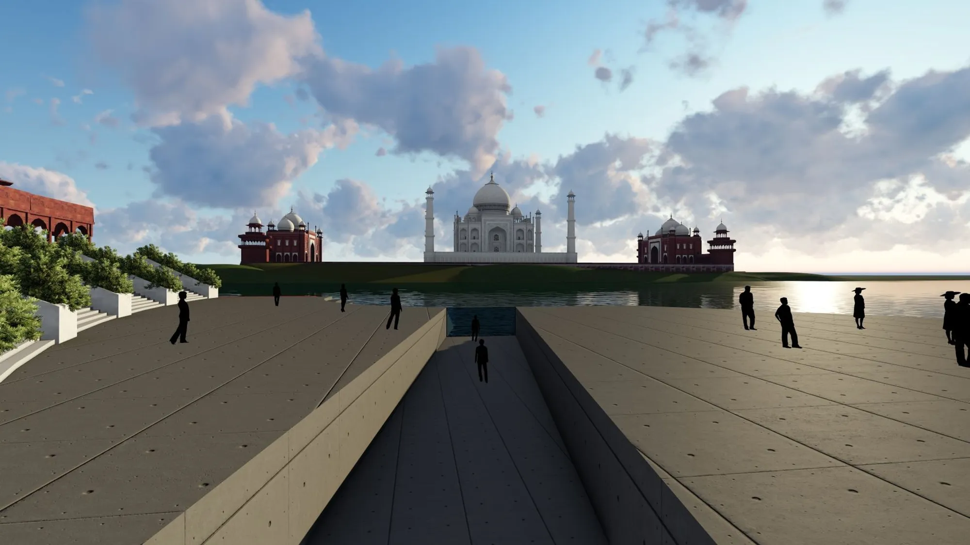 Deedar-e-Taj: A Landscape of Reflection Instead of a Replica