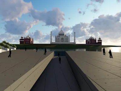 Deedar-e-Taj: A Landscape of Reflection Instead of a Replica
