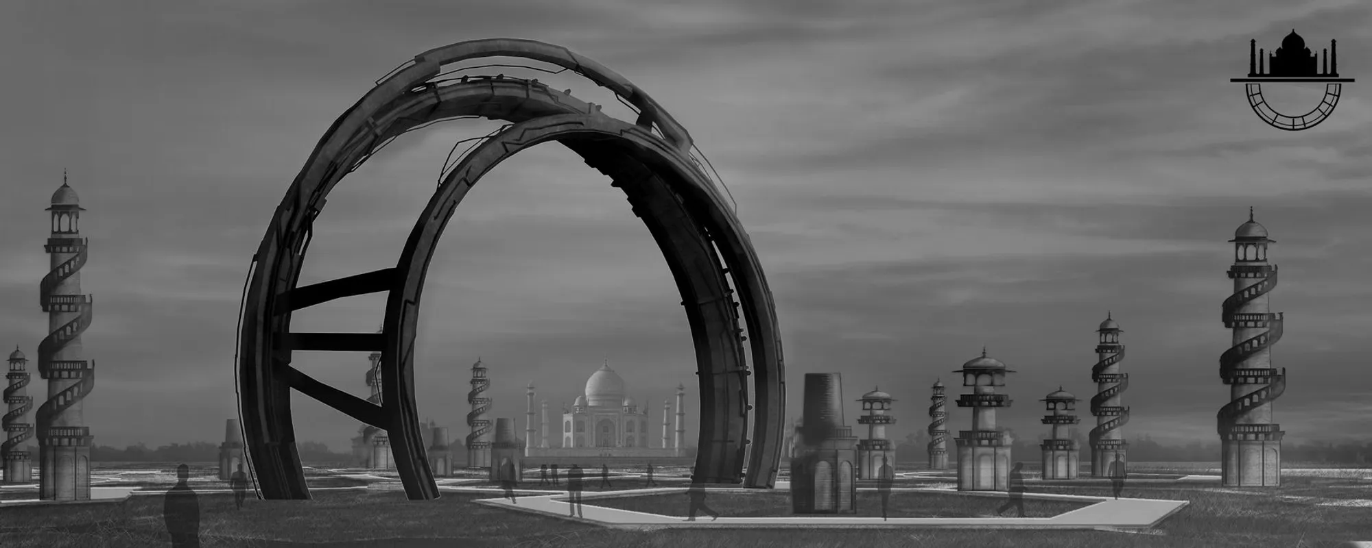 The Black Taj: An Arch of Oblivion Frames the Twilight of an Empire