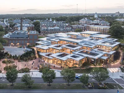 Bloomberg Student Center by BIG + Rockwell Group + Michael Van Valkenburgh Associates — A Dynamic Hub of Community, Sustainability, and Student Life