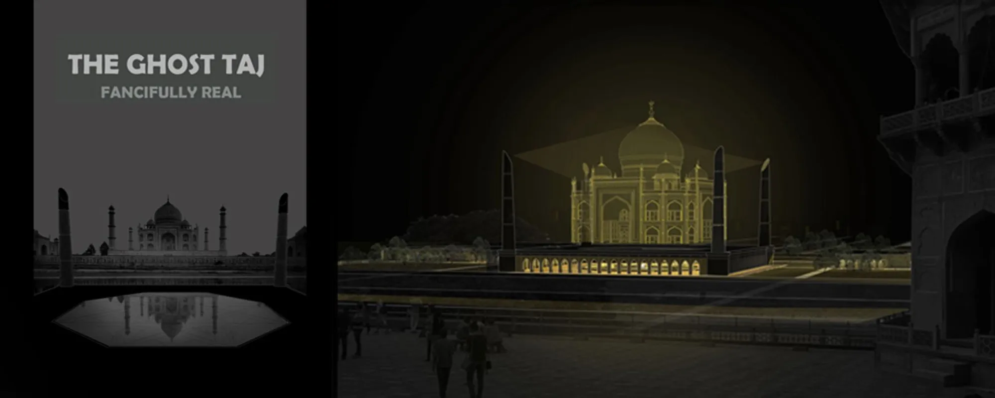 The Ghost Taj: Giving Form to an Empire's Unbuilt Twin Through Reflection and Void