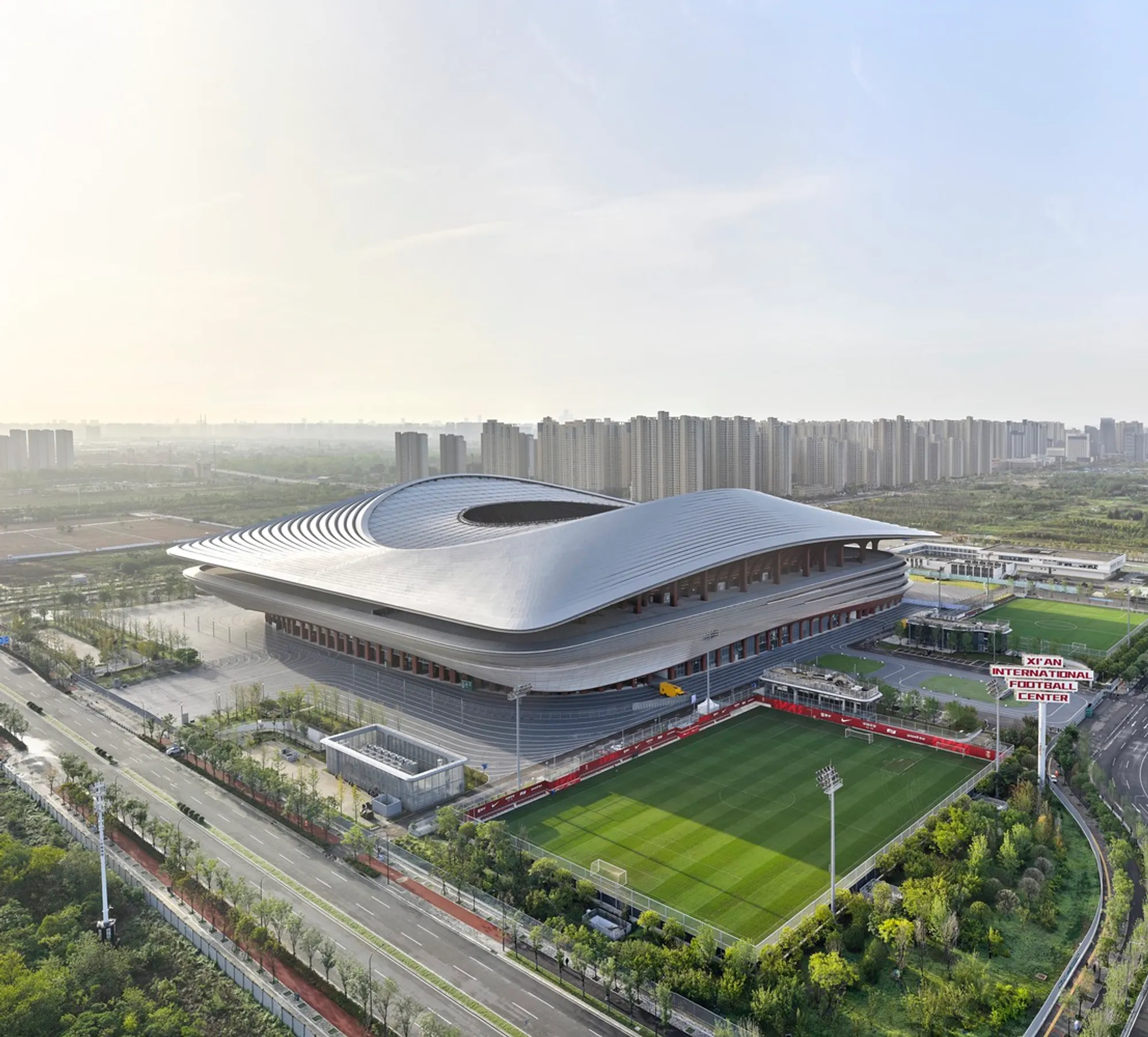 Xi’an International Football Center: A Landmark of Modern Sports Architecture in China