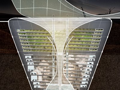 Cycle: A Klein Bottle Geometry Turned Into a Self-Sustaining Desert Habitat