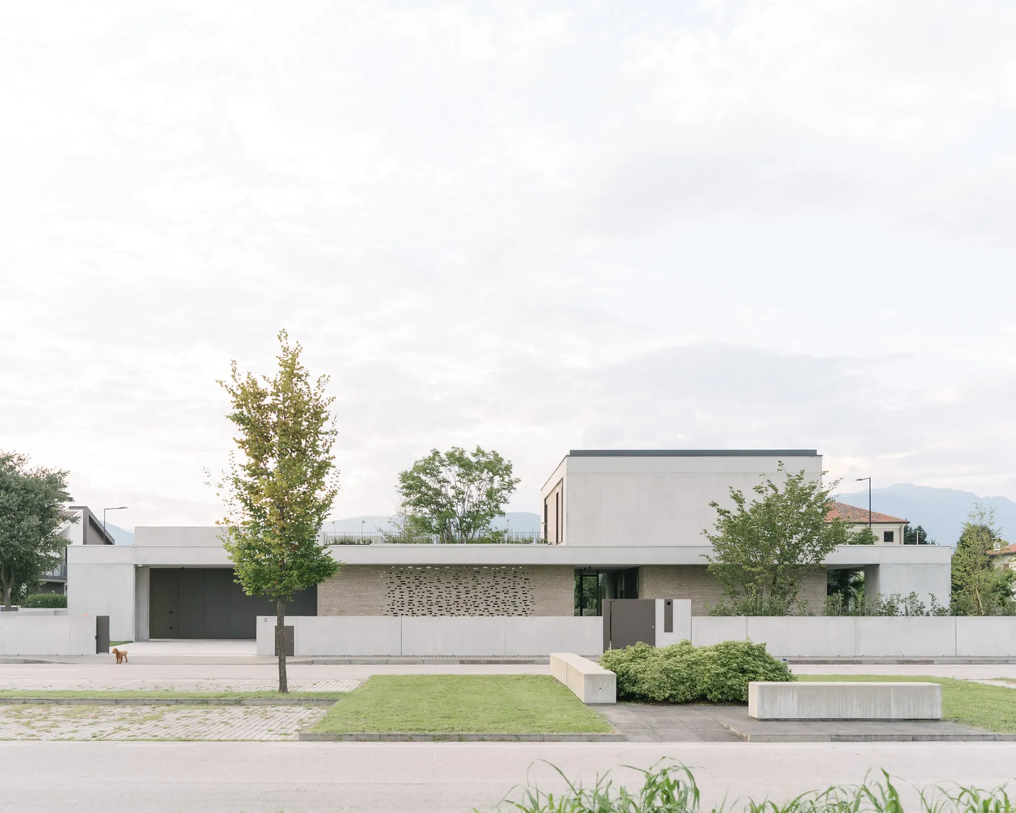House GM by Didonè Comacchio Architects: A Sculptural Concrete Home Embracing Privacy and Light in Rosà, Italy