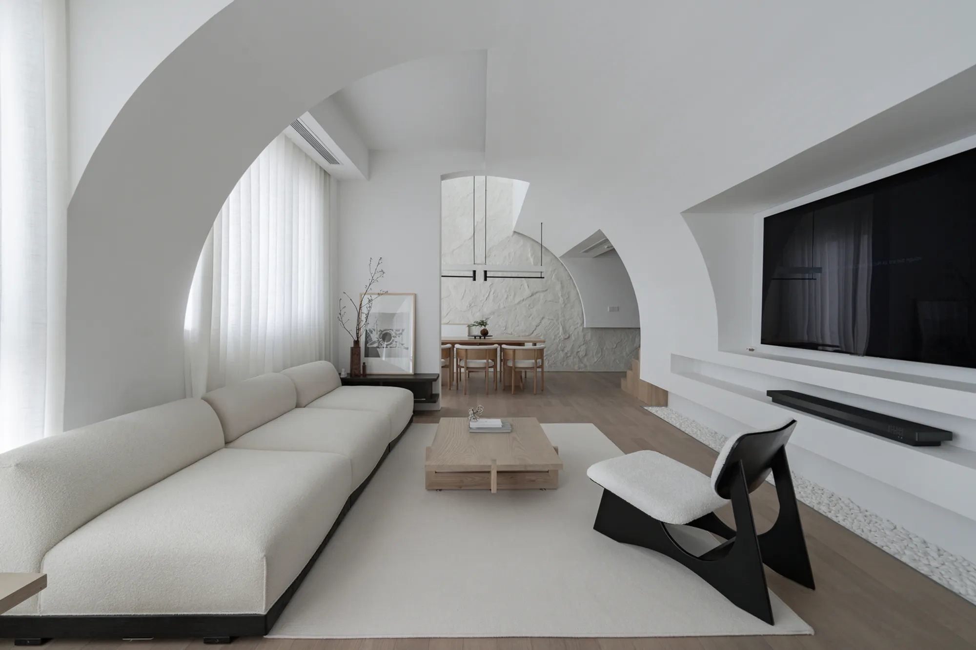 Ts Lunar Cavern Duplex Residence by KHOA VU + TAA DESIGN: A Sculptural Home Inspired by the Moon
