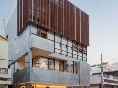 Concrete Memories: A Modern Multigenerational Home by Greyscale Design Studio