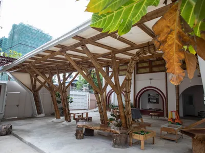 Canopy by Blue Temple: A Bamboo Masterpiece for Educational Architecture in Yangon