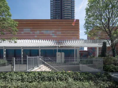 Metro Wind Pavilion: Transforming Urban Infrastructure Through Color and Connection