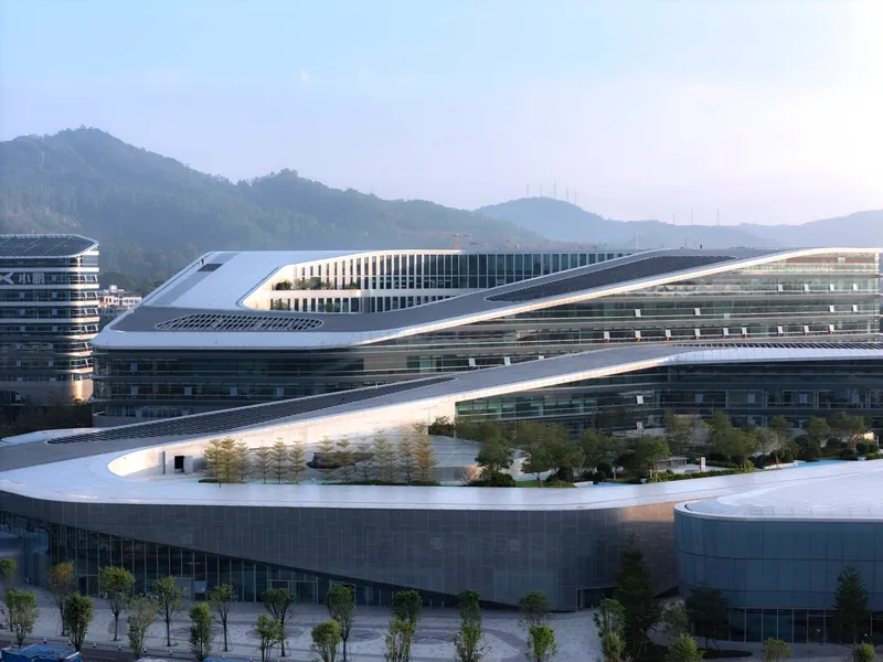 XPENG Headquarters: a Guangzhou landmark for intelligent mobility R&D
