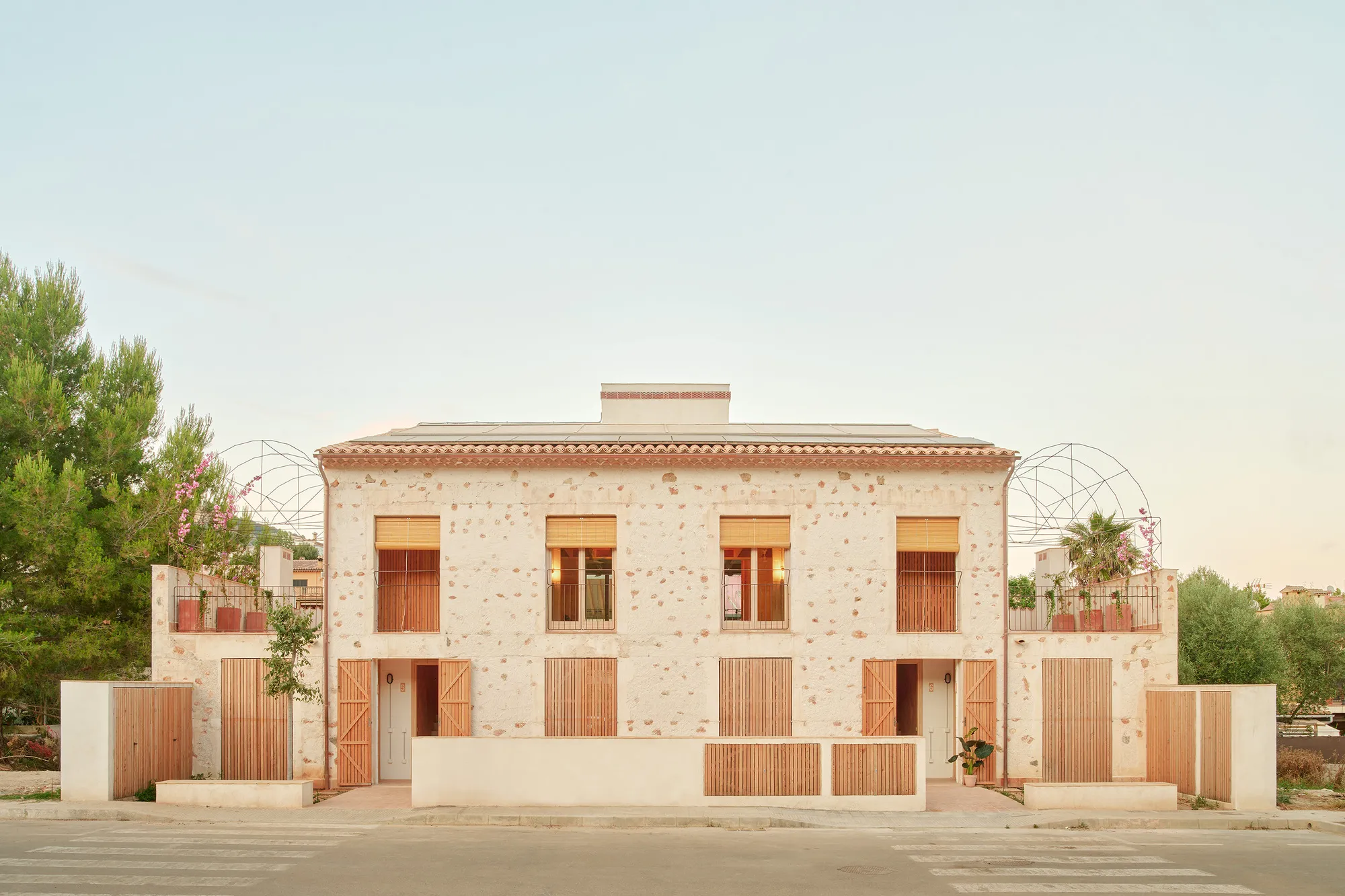 Ses Veles Housing by Alventosa Morell Arquitectes + Joan Josep Fortuny Giró – Regenerative Island Housing Rooted in Local Craft and Climate Logic