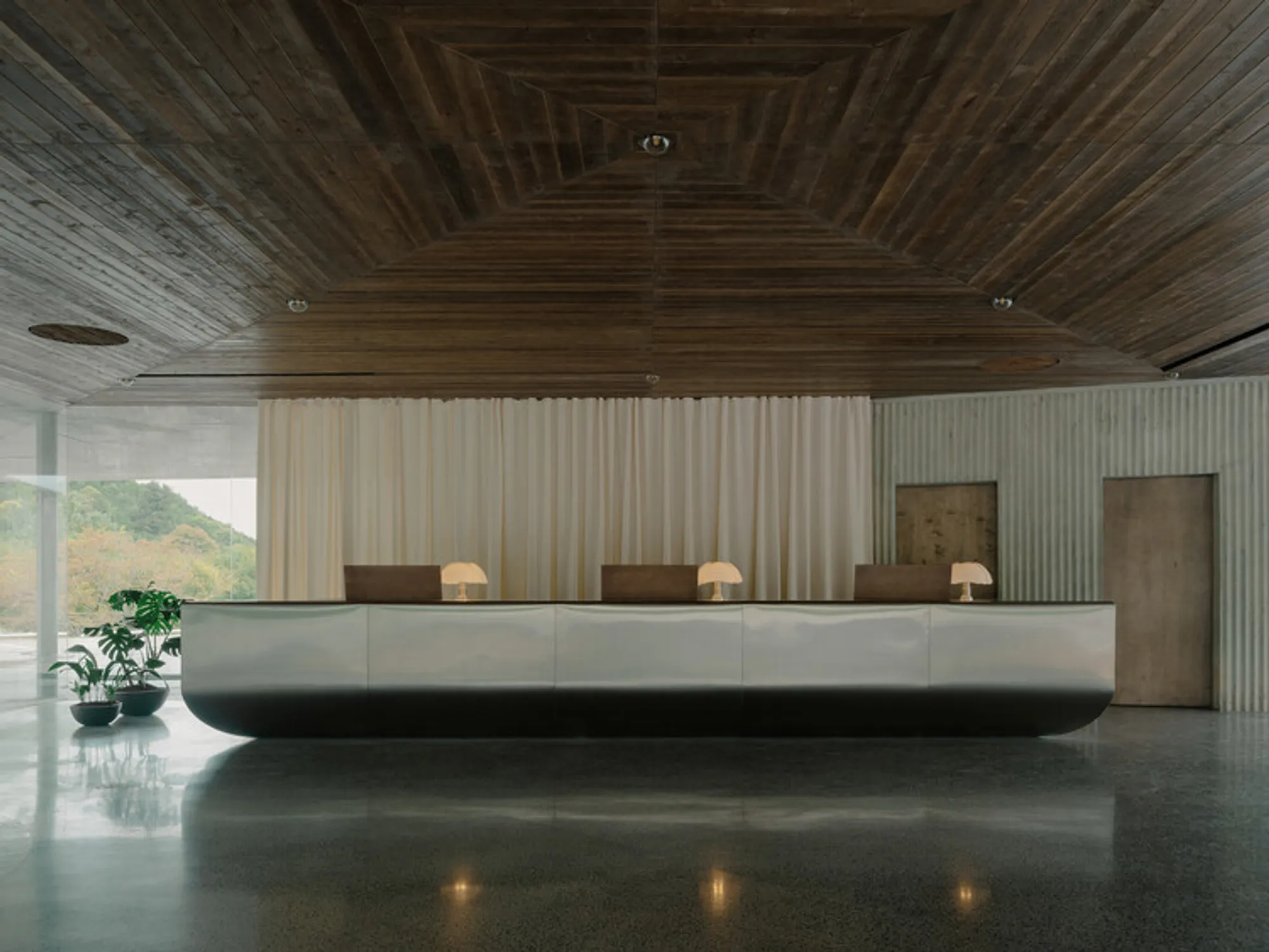 Reception Pavilion by David Giorgadze Architects – A Threshold Between Urban Life and Ecological Clarity