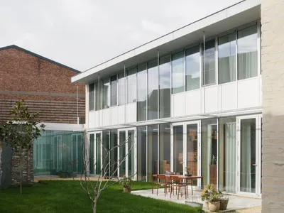 Household Practice by FELT Architecture & Design: A Harmonious Mixed-Use Urban Retreat in Ghent
